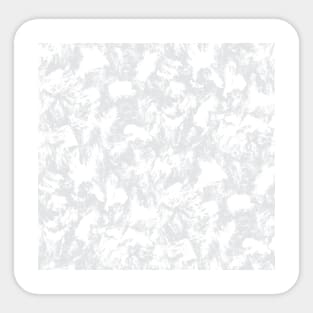 Light Gray Contrast Brushstrokes Sticker